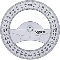 Maped Winkelmesser Geometric 360 Grad- 120 mm-aus Kunststoff